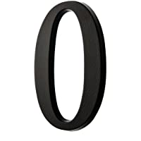 HUBER número de casa 0 de aluminio 20 cm I números de casa para puerta I Número de casa XL I placas de número de casa en…